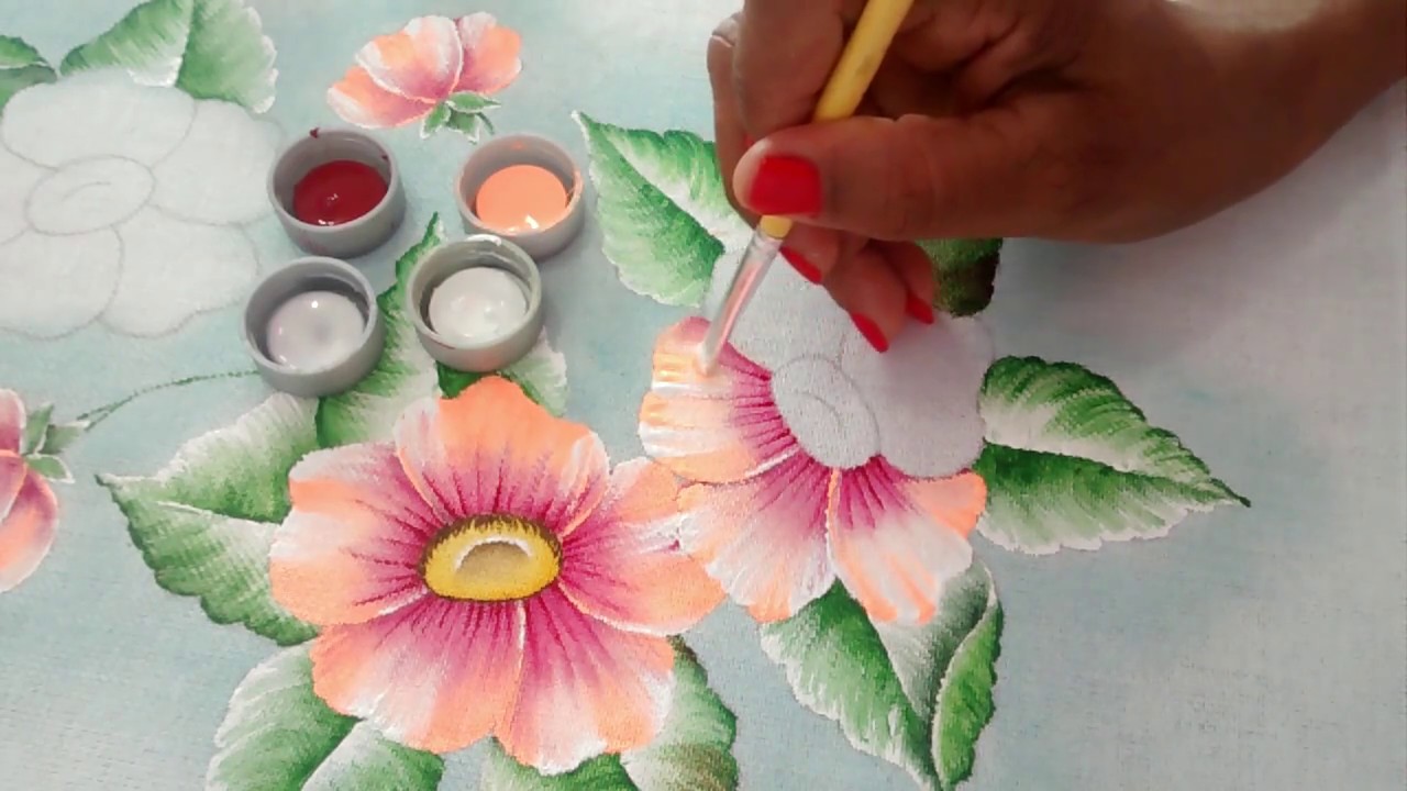 Total 94+ imagen desenhos para pintura em tecido flores - br.thptnvk.edu.vn